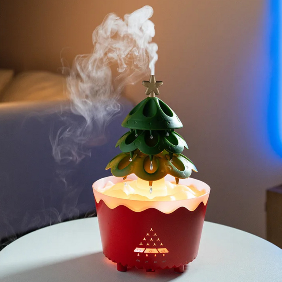 FestiveGlow – Diffuseur de parfum pour sapin de Noël pour des senteurs aromatiques et une ambiance festive