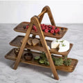 WoodAura - Bol de service en bois pour repas élégant et pratique