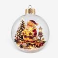 SceneLume - Ornement de Noël LED avec scène miniature