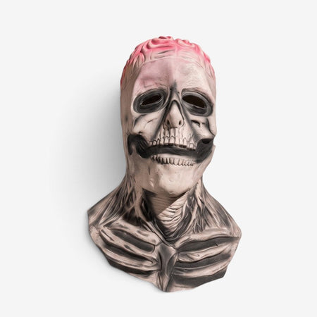 Skeletmaske med Hat til Halloween