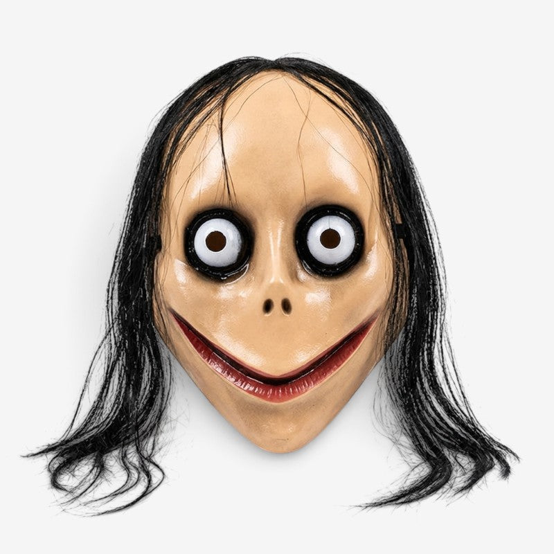 CreepyHair – masque d’Halloween avec cheveux longs