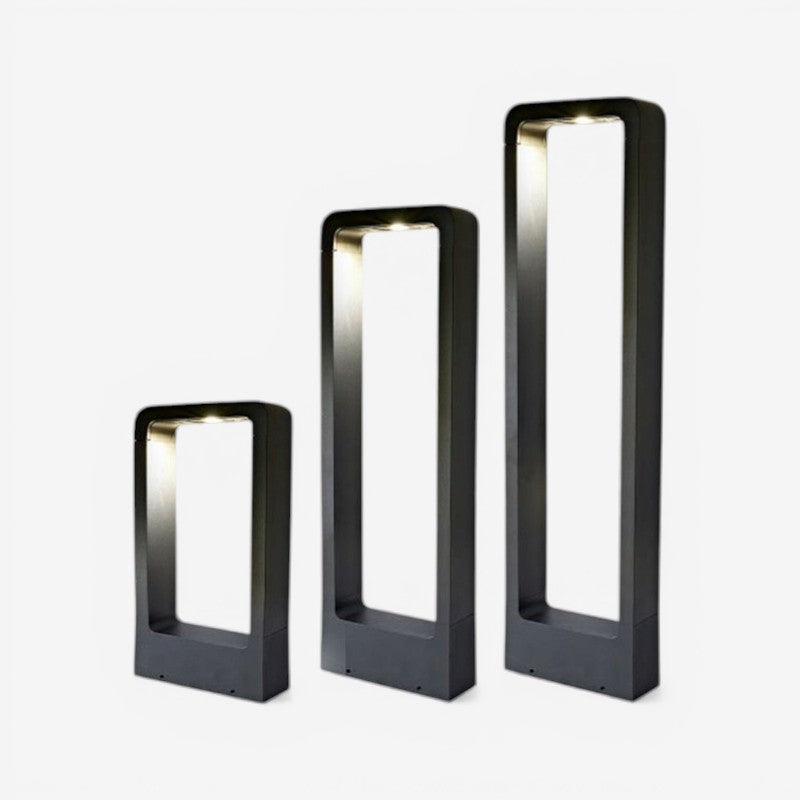 GlowPillar – Lampe de jardin LED en forme de colonne pour décoration extérieure