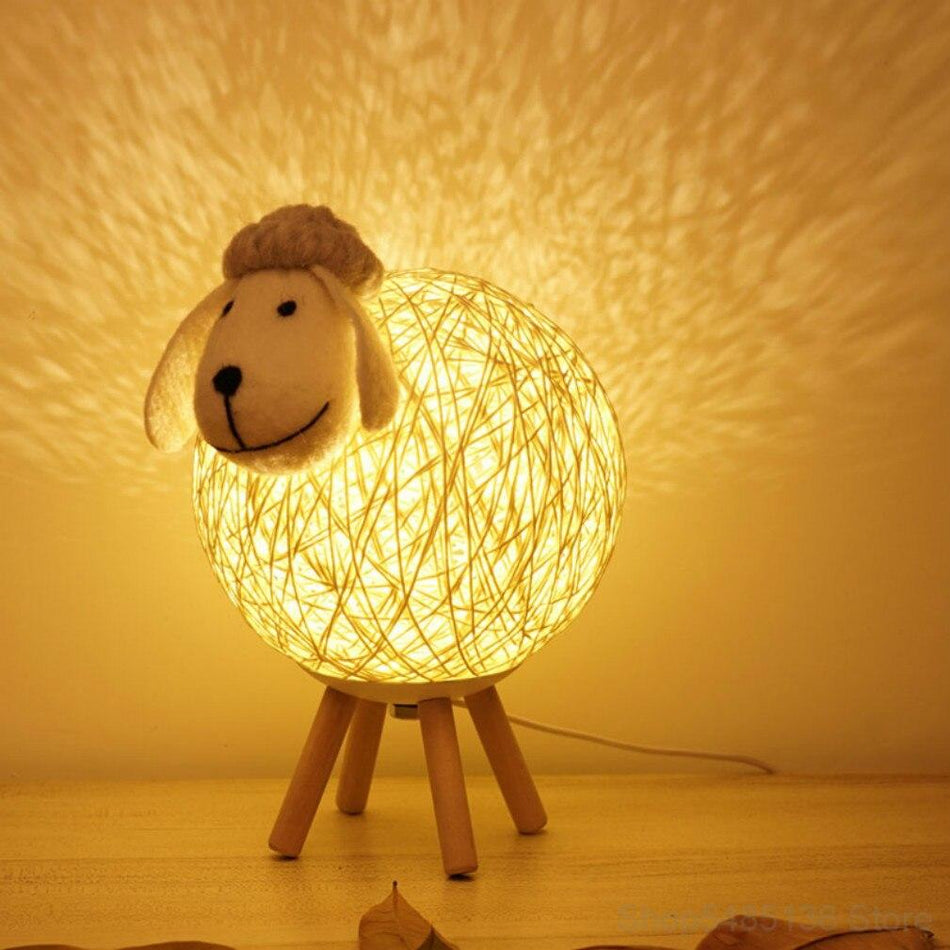 SheepGlow - Veilleuse douillette pour apaiser et réconforter votre enfant
