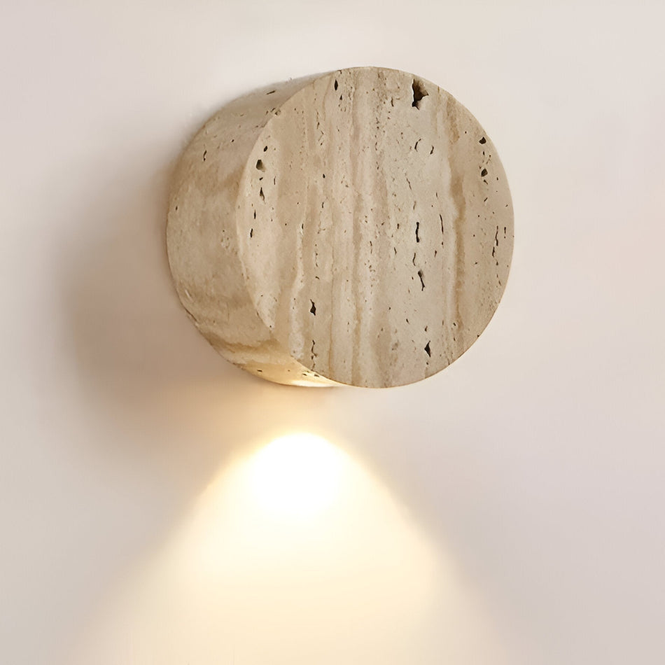 OrbGlow – Applique murale à lueur douce avec esthétique inspirée du Wabi Sabi