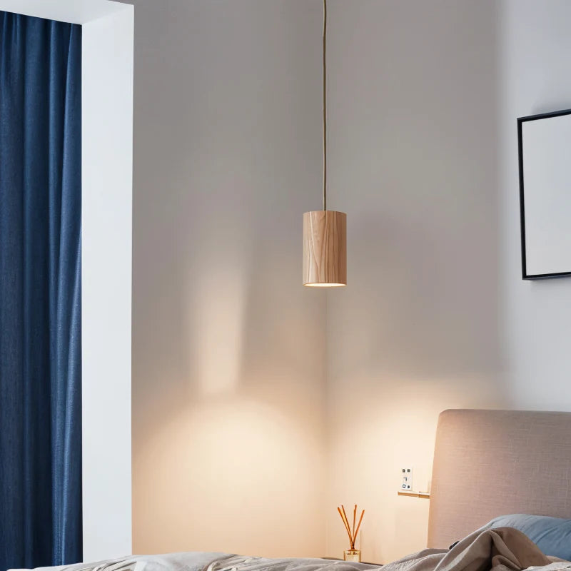 NatureGlow – Suspension conique avec lumière douce