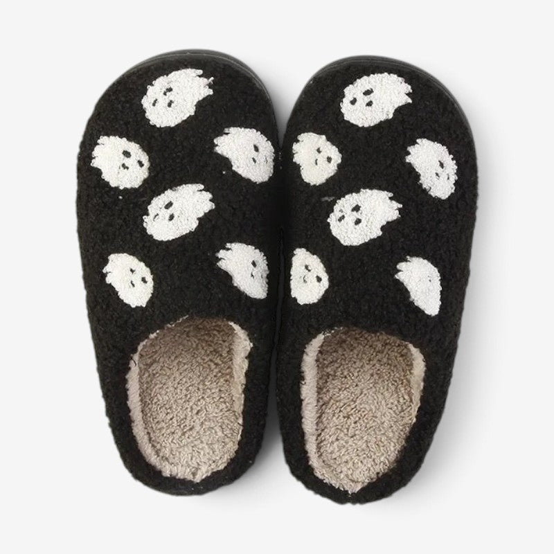 Hazel - chaussettes montantes d’Halloween à motif de fantômes