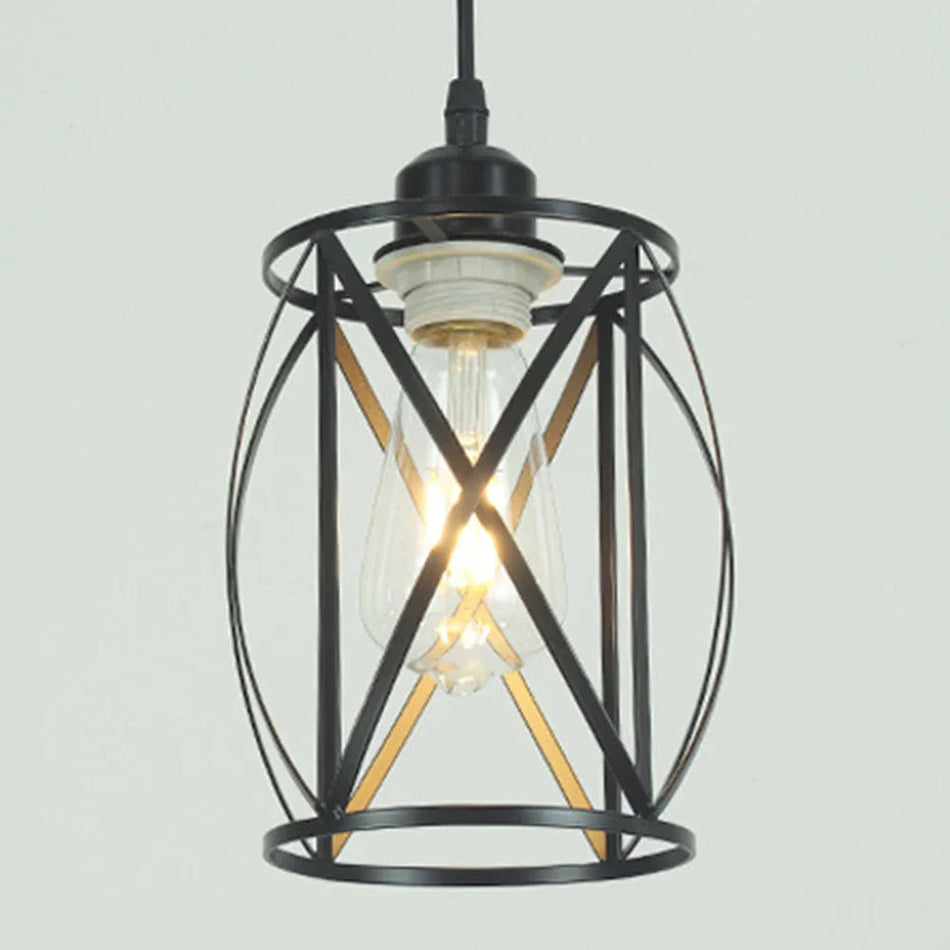IronGlow - Suspension industrielle vintage avec hauteur réglable pour espaces élégants