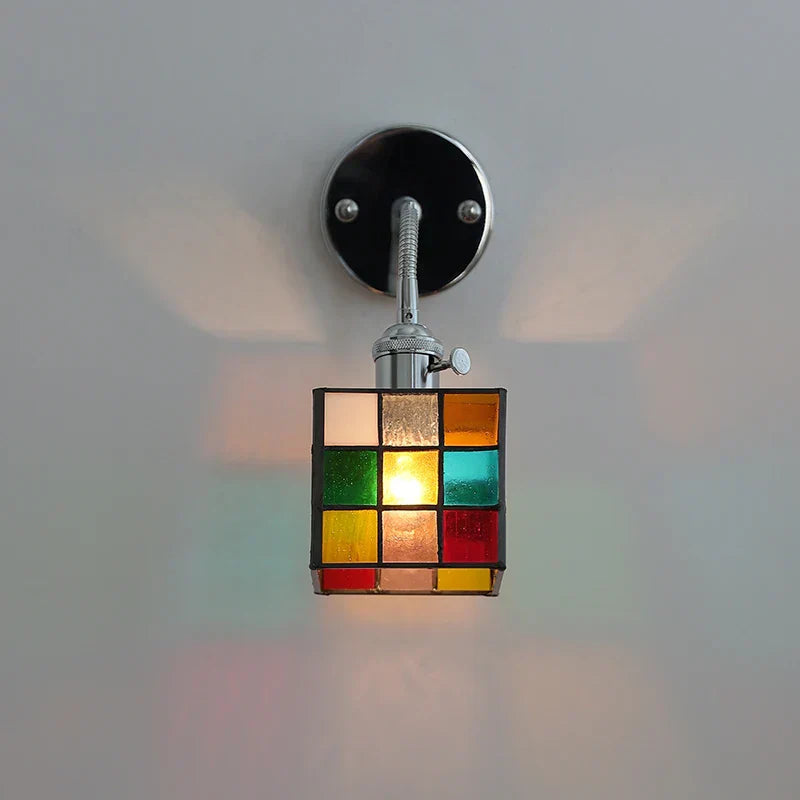 GlowPixel - Applique murale géométrique vivante pour un intérieur ludique et chaleureux