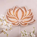 LotusGlow - Applique murale mandala lotus spirituel pour atmosphère paisible
