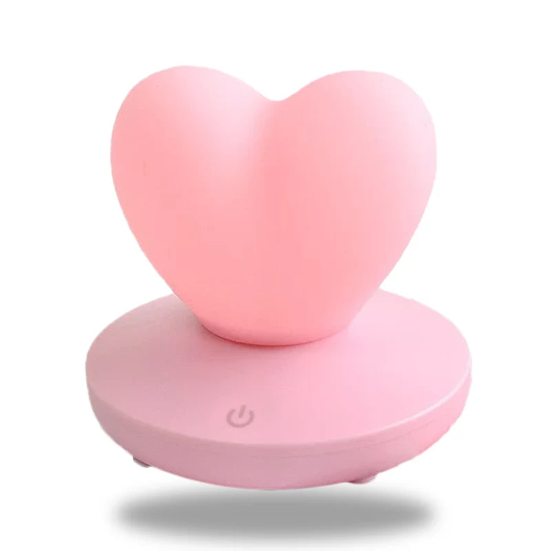 LoveGlow - Lampe de lit en forme de cœur pour une ambiance chaleureuse et cosy
