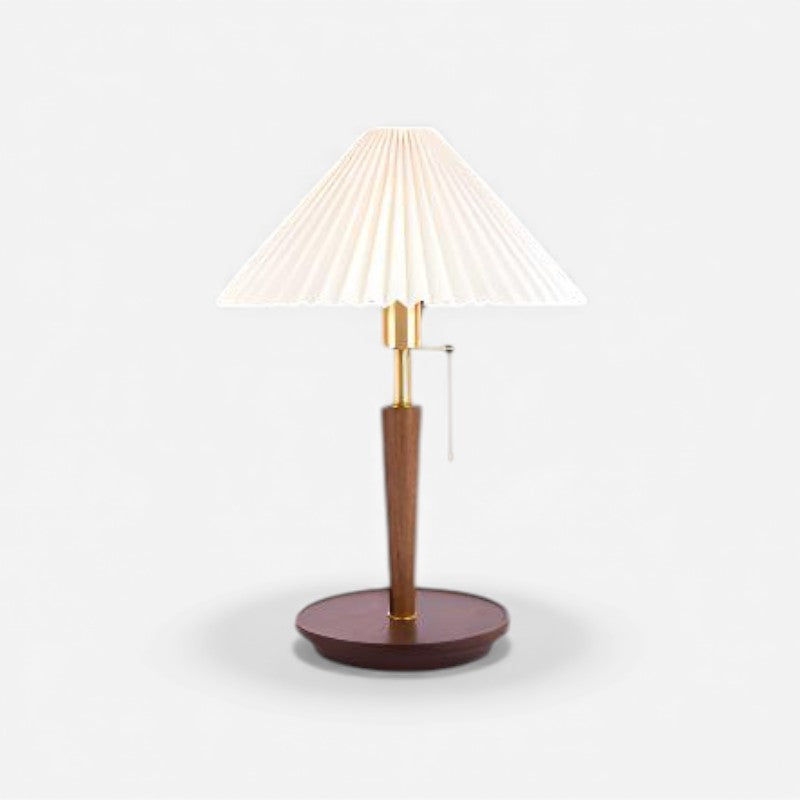 LumaPleat - Lampe de table LED au design plissé