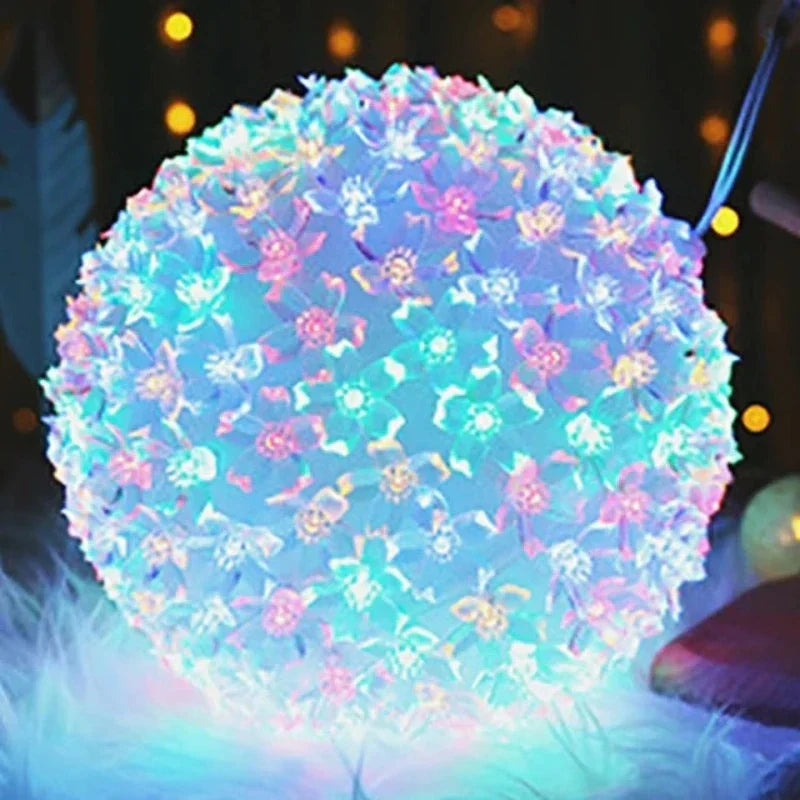 StarryBlossom - Boules de fleurs LED illuminées pour mariages et événements spéciaux  