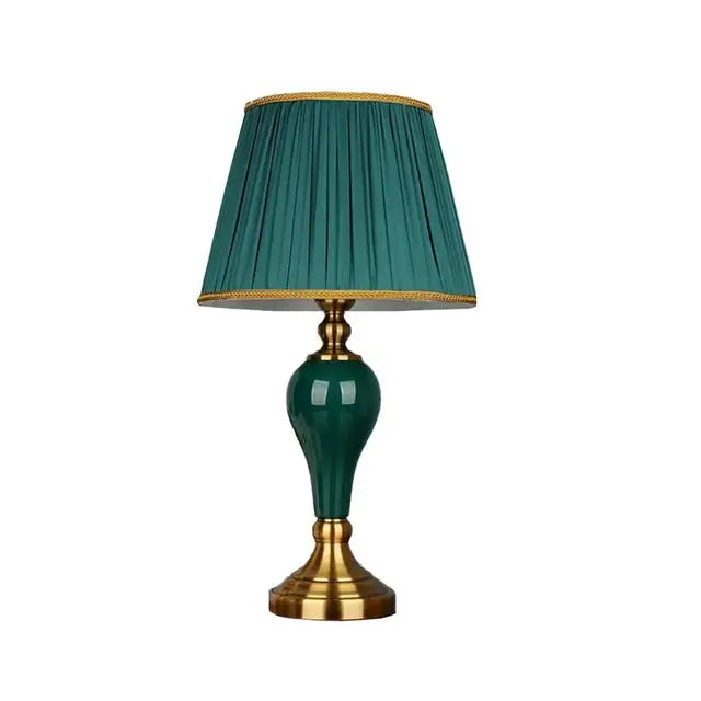 LumiCurve - Lampe de table en céramique moderne au design minimaliste élégant