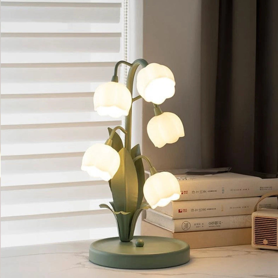 GlowAura – Lampe de table LED stylée avec luminosité ajustable et design tricolore