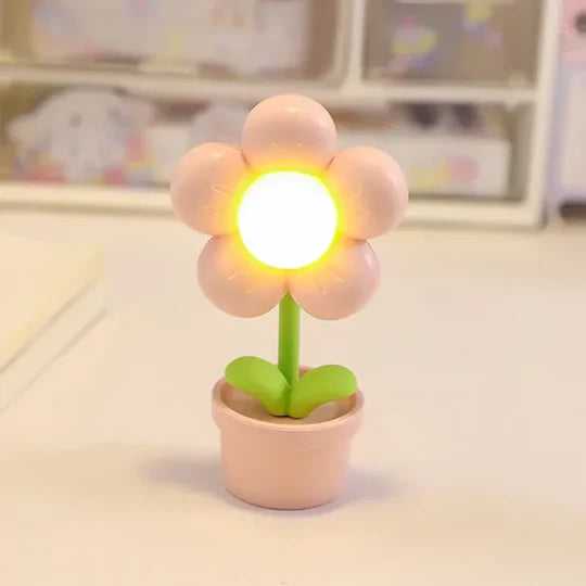 BlossomGlow - Lampe de table fleurie charmante pour un éclairage convivial | 1+1 Gratuit