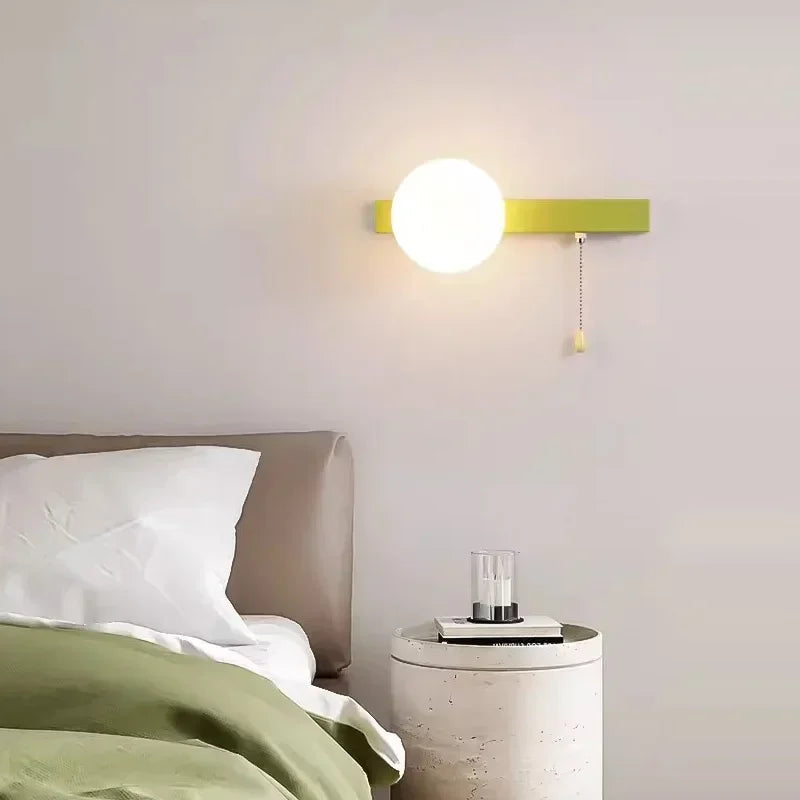 GlowNord - Applique murale d’inspiration nordique au design minimaliste pour petits espaces
