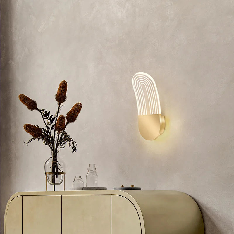 GlowForm - Applique murale LED moderne pour un éclairage élégant et fonctionnel