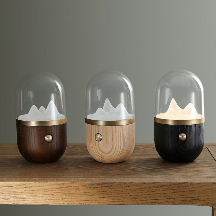 PeakLamp – Lampe de chevet inspirée des montagnes avec ambiance personnalisée