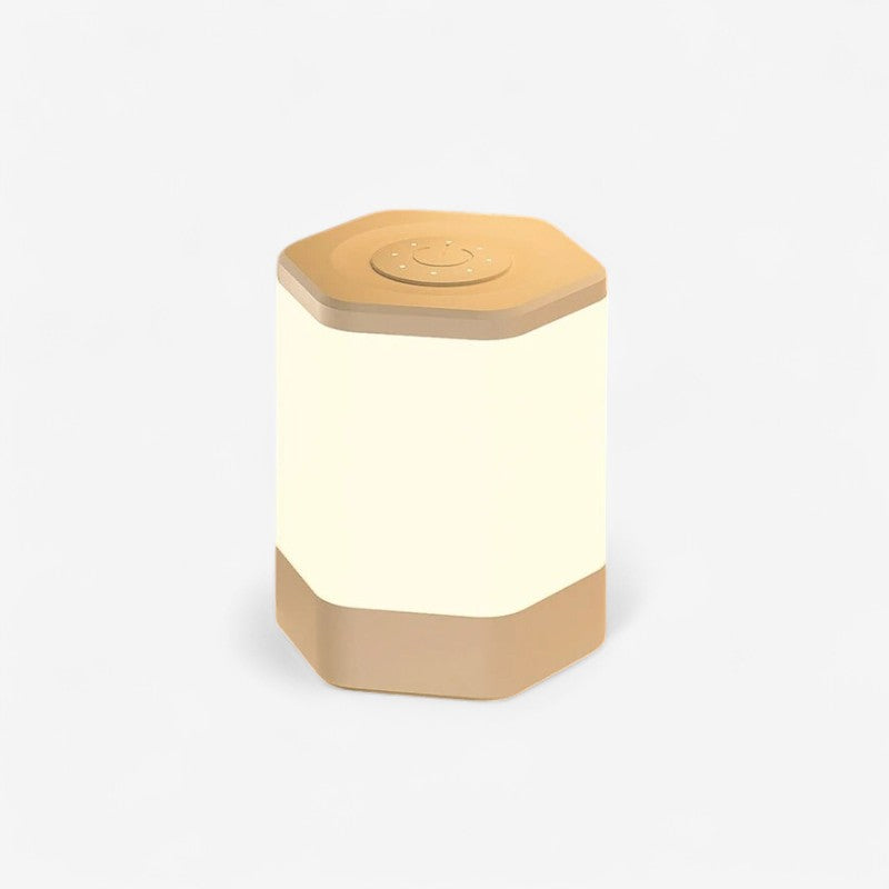 LumiGlow – LED Bordlampe med Touchkontrol og USB Genopladning