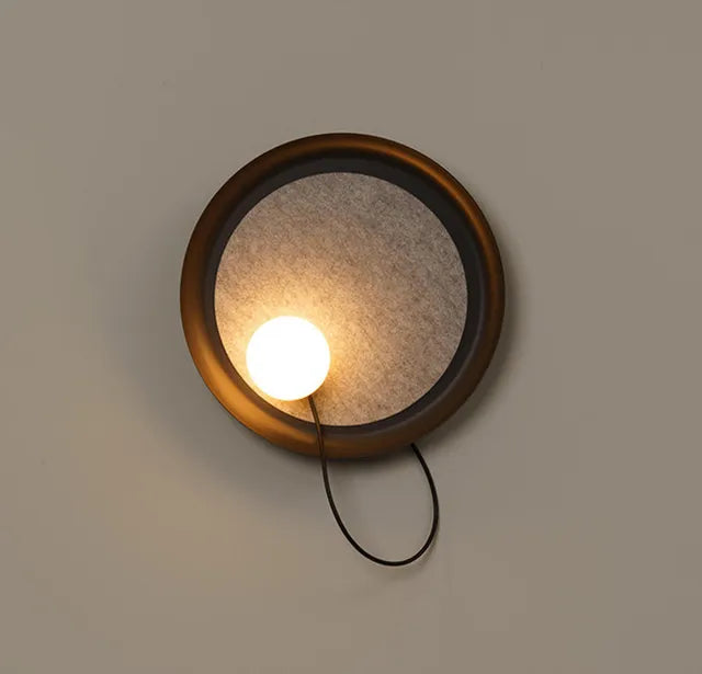 LumaRing - Applique murale LED circulaire moderne avec lueur élégante