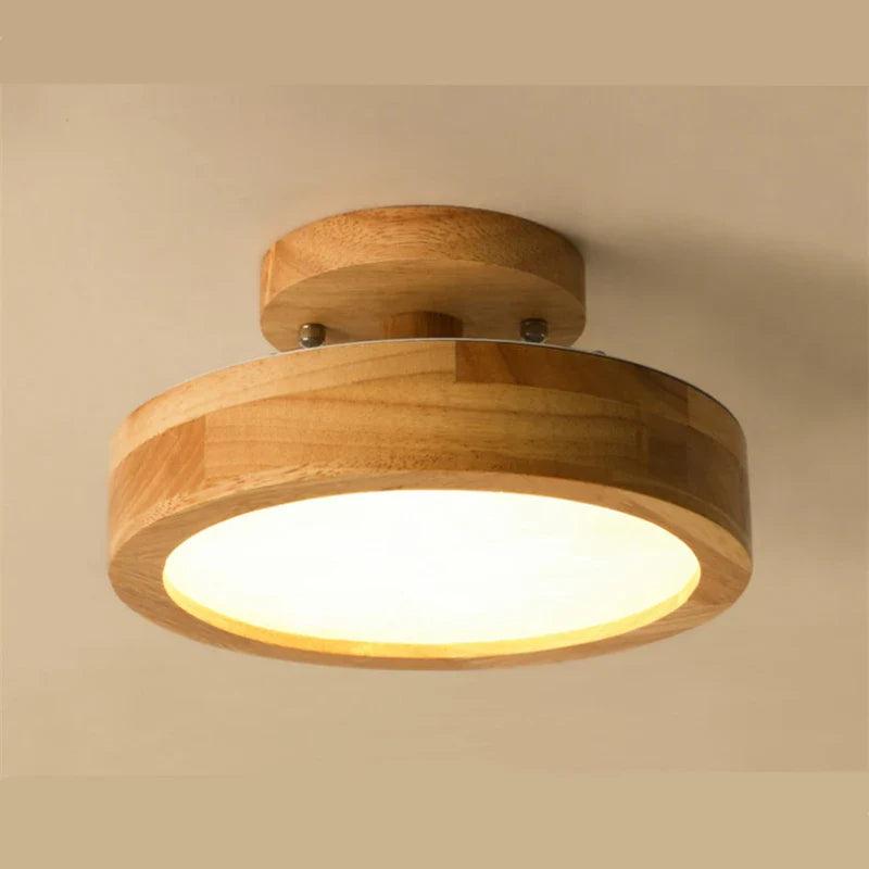 NordicGlo - Plafonnier rond minimaliste pour des pièces chaleureuses