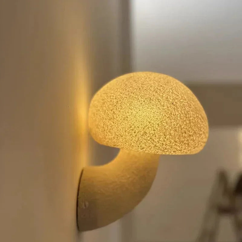 GlowCap - Lampe LED en forme de champignon pour un éclairage magique à la maison