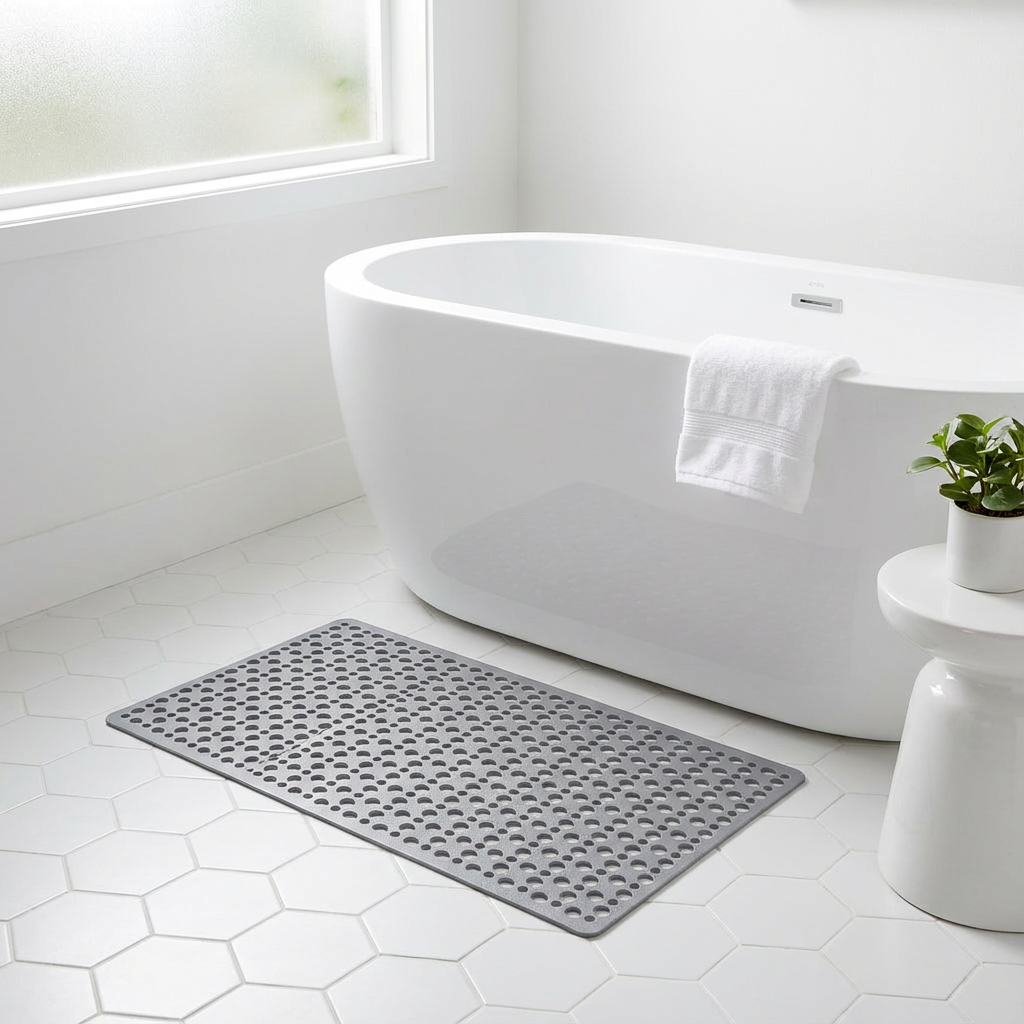 Skridsikker Brusemåtte i Minimalistisk Design