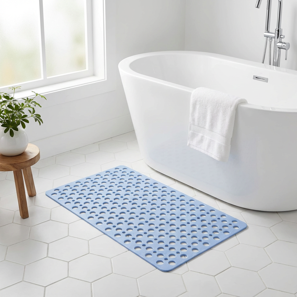Skridsikker Brusemåtte i Minimalistisk Design