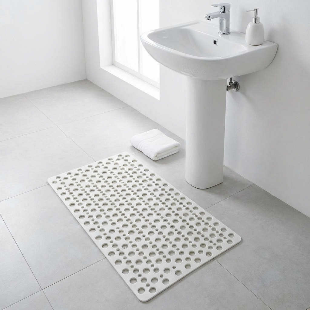 Skridsikker Brusemåtte i Minimalistisk Design