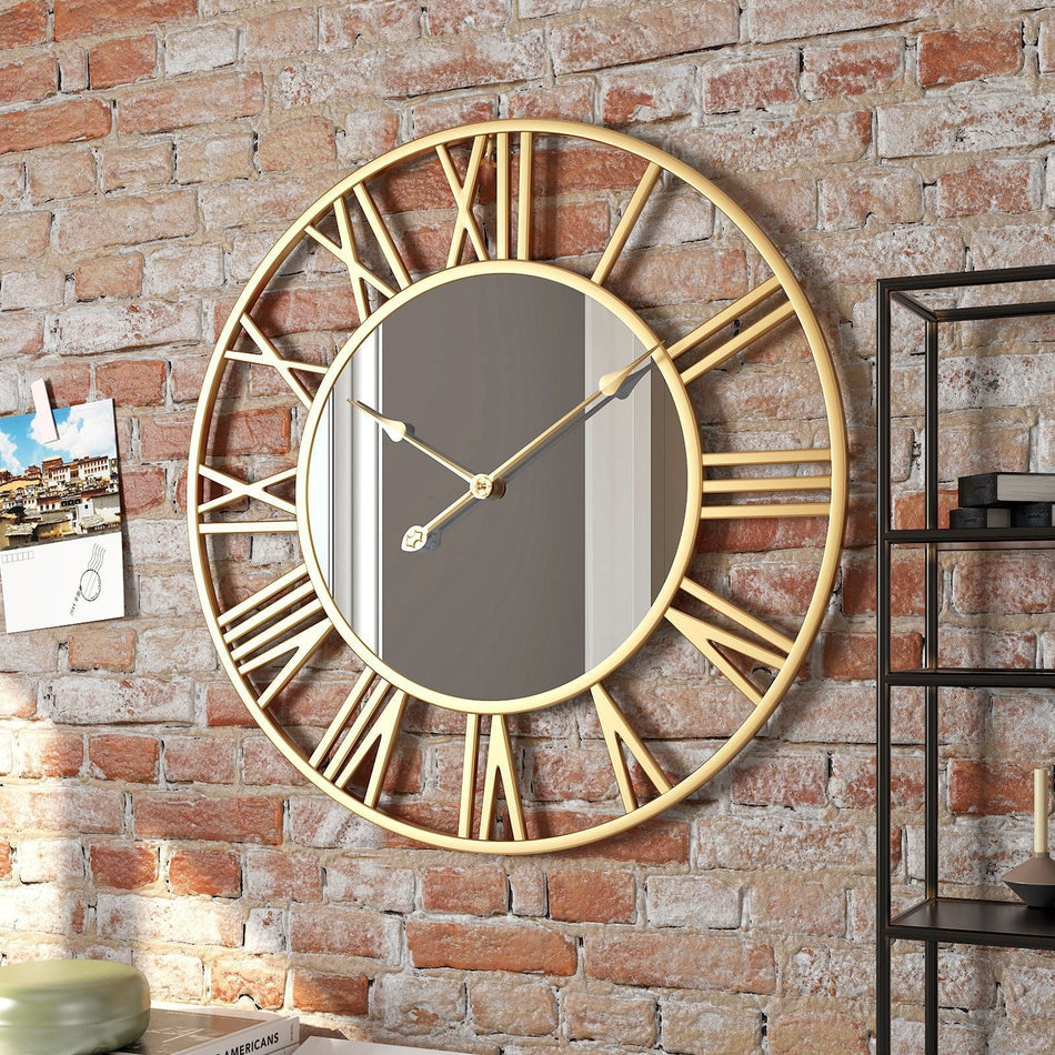 TimeCraft – Vægur i vintagestil med industriel charme og iøjnefaldende reflekterende detaljer