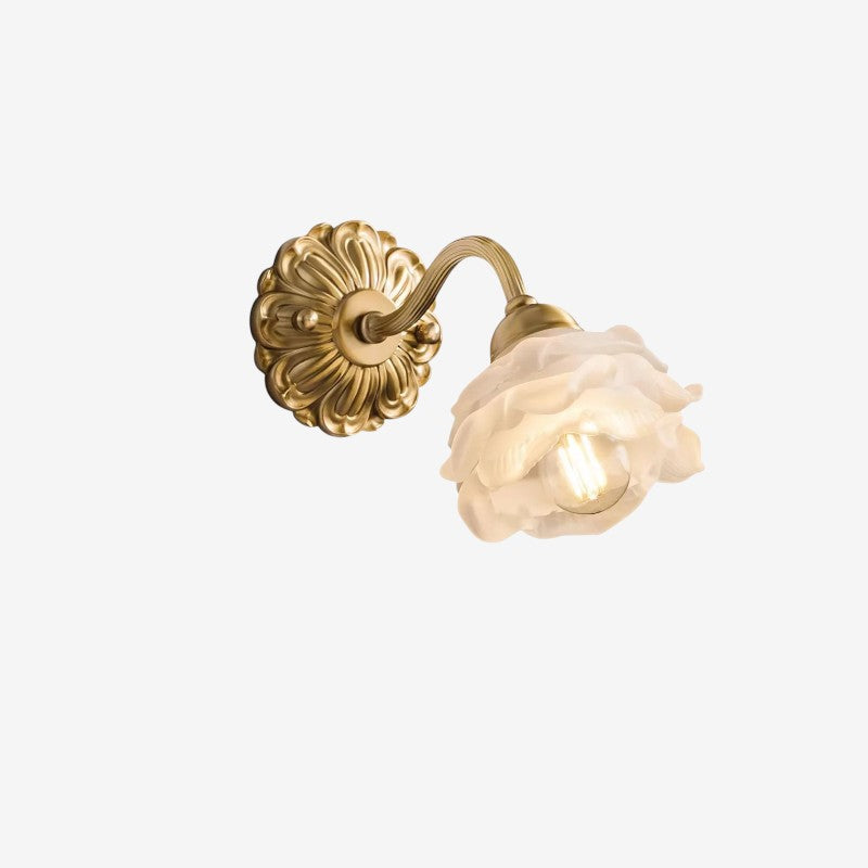 FloralLux - Applique murale LED décorative avec motif floral