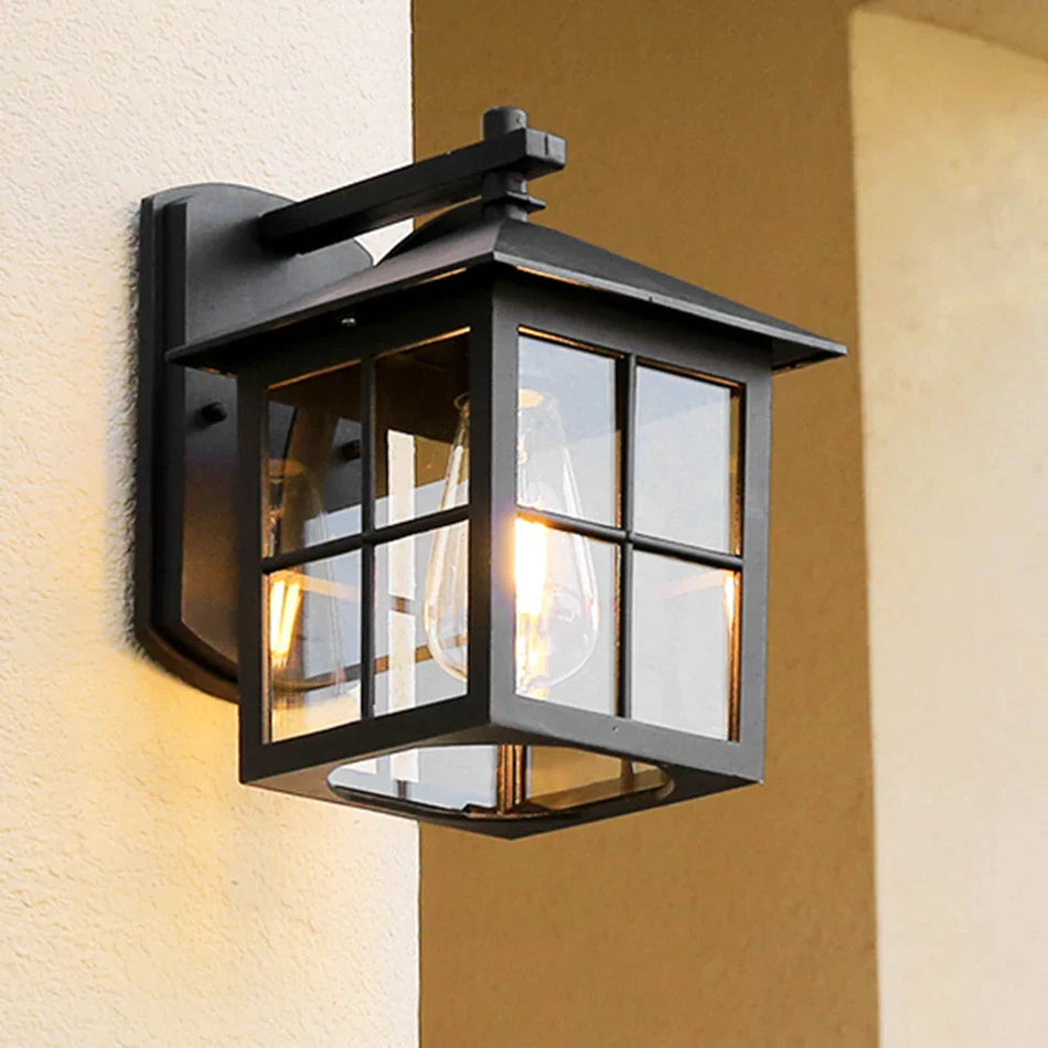 GlowNest – Applique d’angle classique avec éclairage ambiant