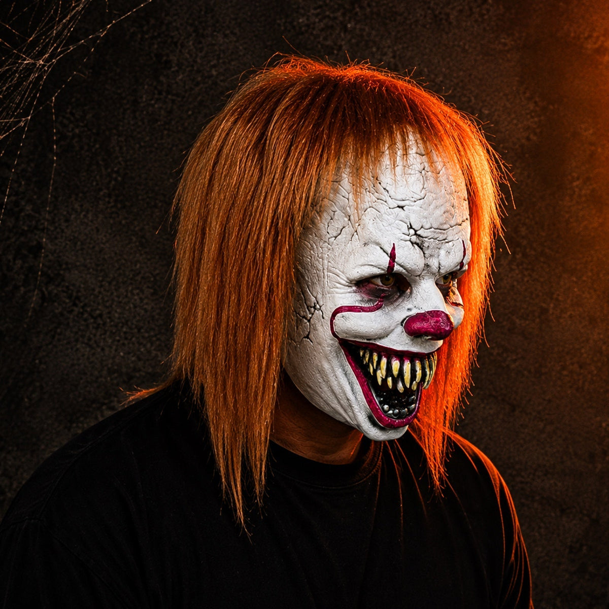 Pennywise Clown Mask with Hair