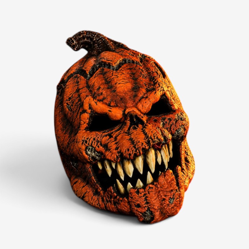Masque squelette de citrouille « Destin » pour adultes