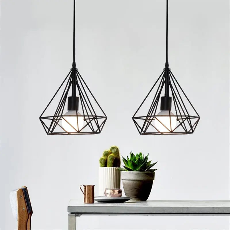 LoftLume - Suspension industrielle moderne pour un intérieur audacieux et accueillant