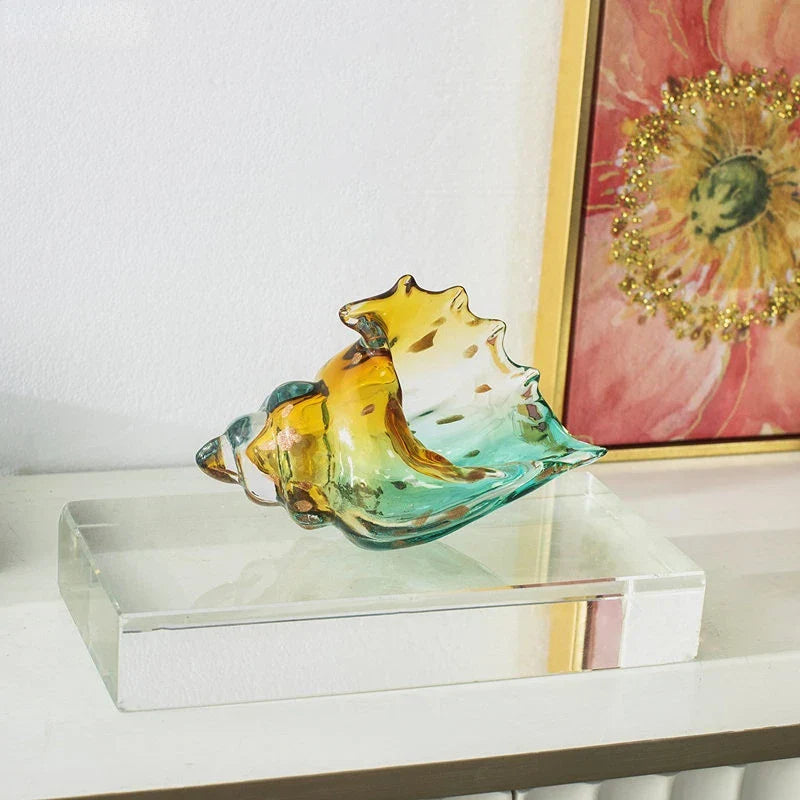 OcearaShell – Sculpture décorative aux courbes douces et forme inspirée de la mer  