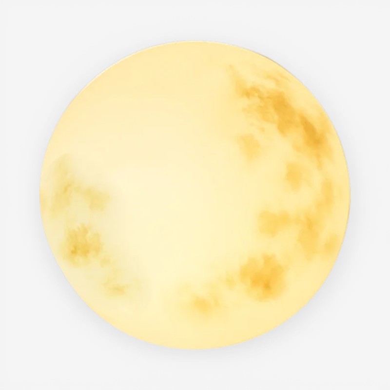 LunaGarden – Lampe solaire LED en forme de lune pour décoration de pelouse
