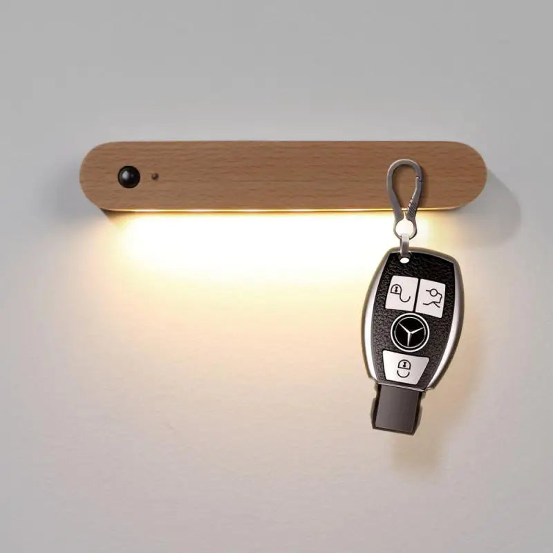 KeyGlow - Porte-clés avec détecteur de mouvement et lumière LED pour une élégance fonctionnelle