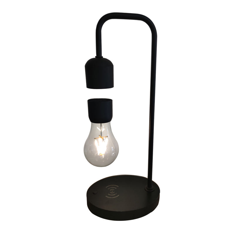 LumoFloat – Lampe flottante avec design magnétique et base de chargement sans fil