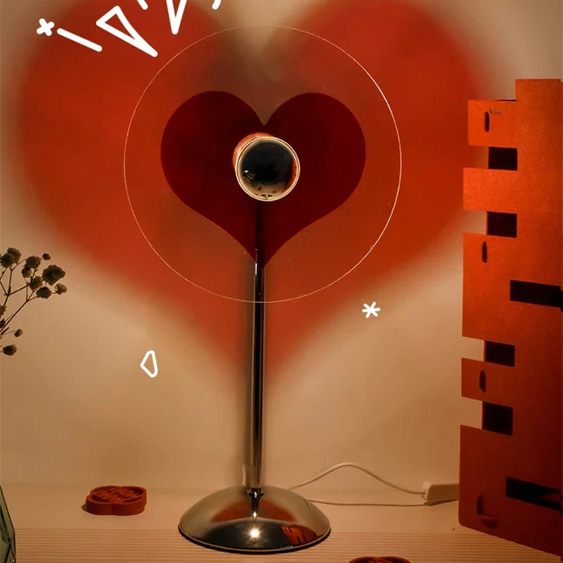 HeartGlow - Heart LED Lampe til Varme og Romantik i Ethvert Rum