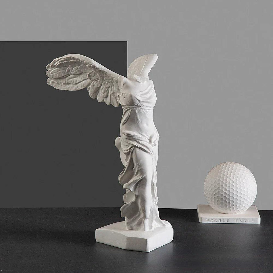 GoddessAura - Majestætisk græsk-inspireret statue for styrke og elegance