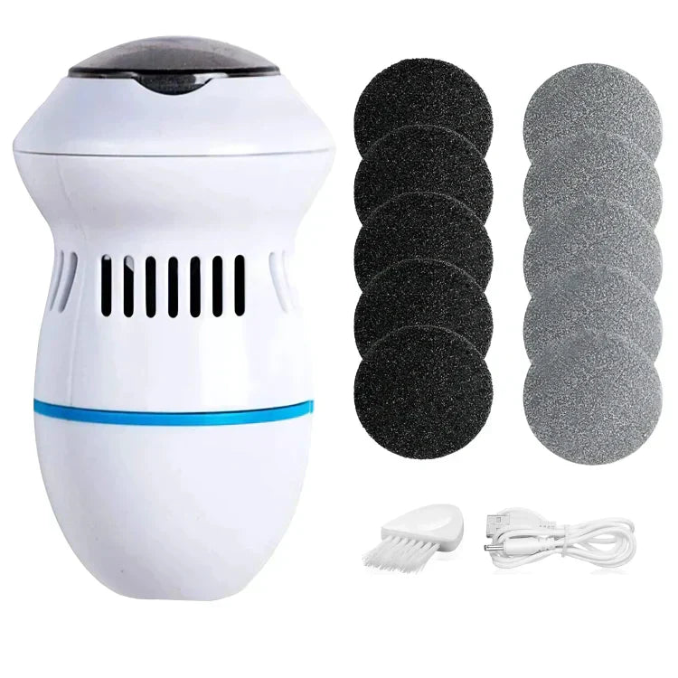 SmoothStep – Lime à pieds rechargeable pour des pieds doux et sans callosités