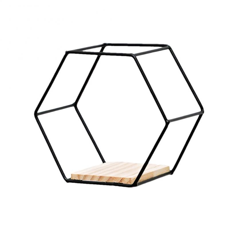 HexaNest – Étagère murale hexagonale au design géométrique pour un rangement et une exposition élégants