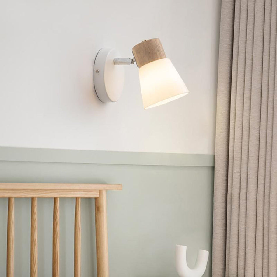 LumiGlow - Applique murale LED nordique élégante pour un intérieur moderne