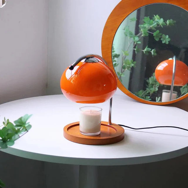 MoodGlass - Lampe de table avec aromathérapie et lumière chaude