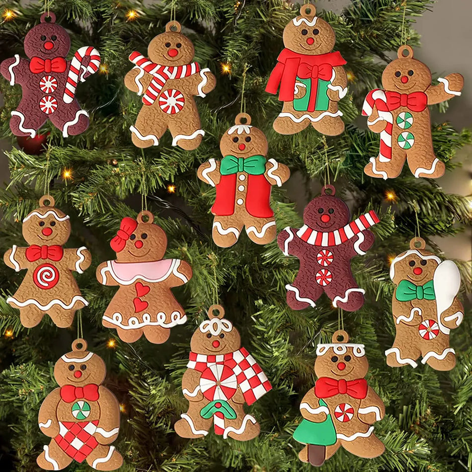 FestiveBites - Décorations de sapin en pain d'épices