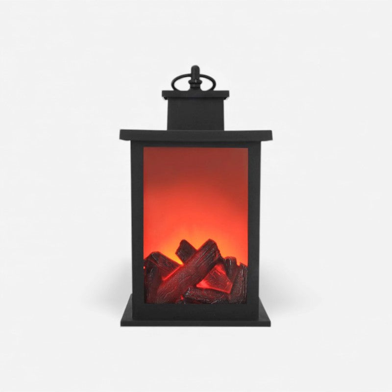 GlowFlame - Lampe LED pour cheminée pour éclairage intérieur et extérieur