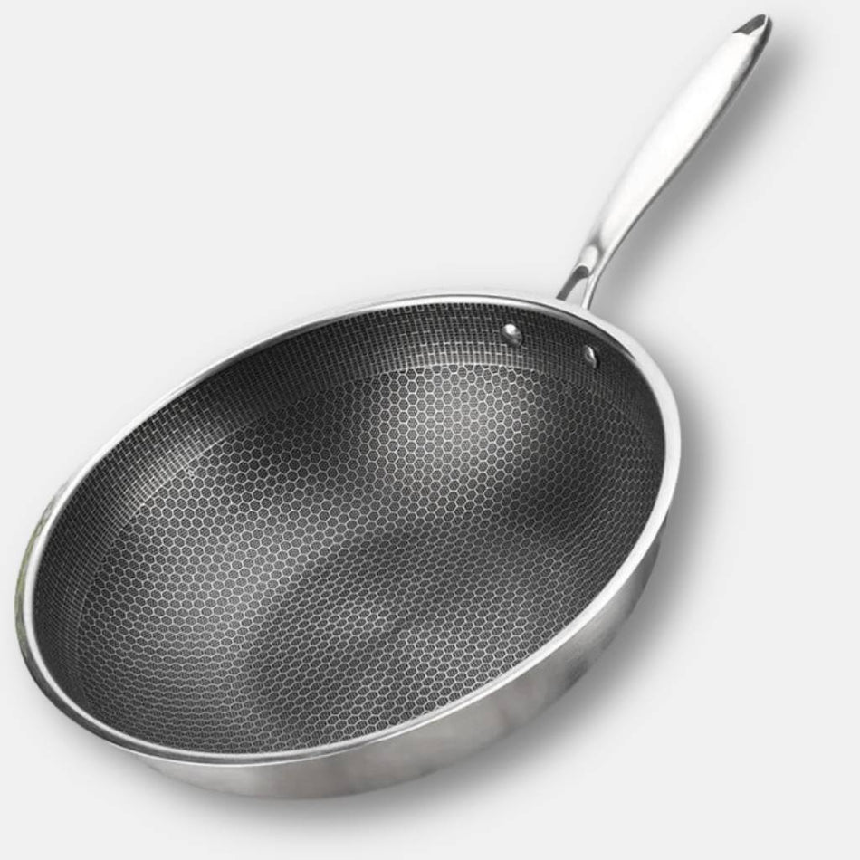 PanEdge - Poêle antiadhésive pour une cuisson parfaite et des marques de cuisson professionnelles