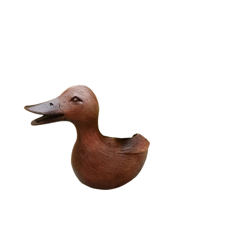CharmingDuck - Håndlavet urtepotte med andedesign til små planter