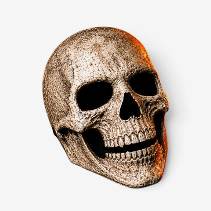 GrimSkull - Masque squelette de tête de mort au design détaillé